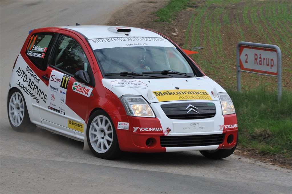 Frank Nielsen og Per Brodersen er atter med i DM-feltet, når Stilo Rally Odder lørdag afvikles på vejene mellem Skanderborg og Odder
(Foto: Morten Alstrup)